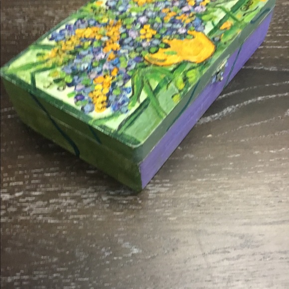 Hand painted cigar box Mexico - Picture 9 of 11